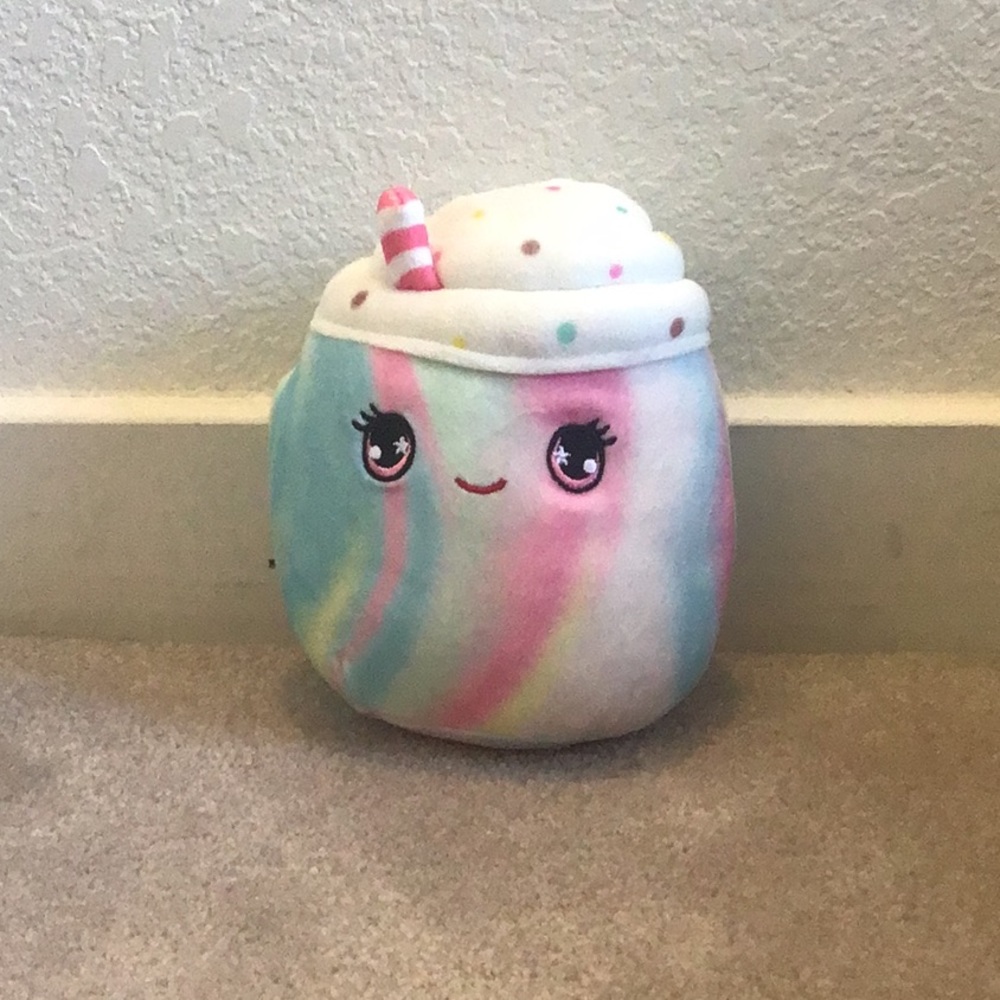 Mystery drink squishmallow 5’ smells good!